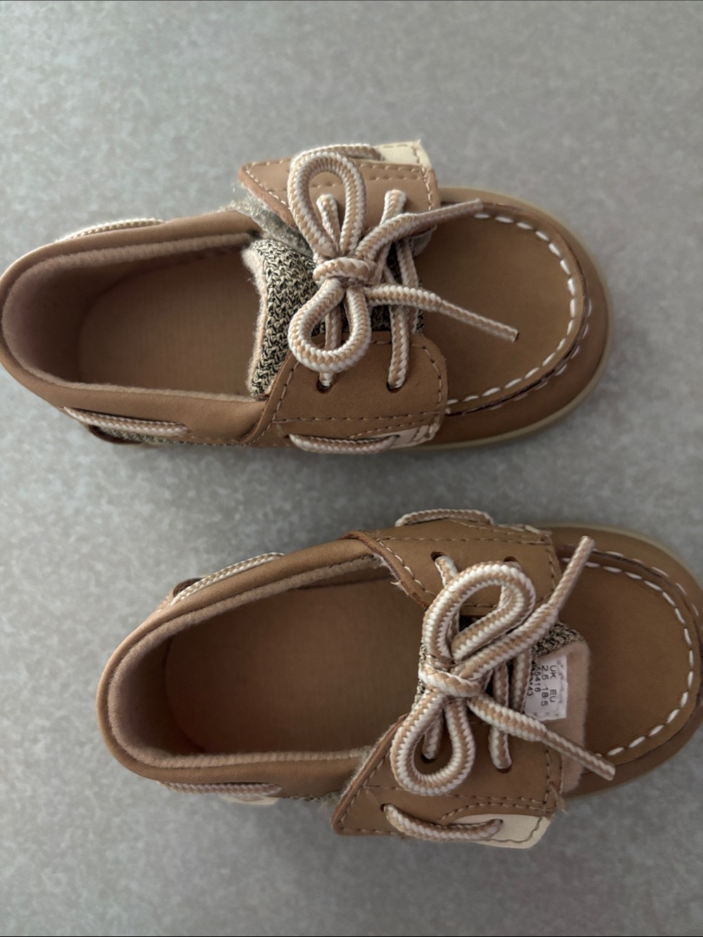 Baby Sperry Boat Shoes - Casual Slip-On Loafers - New Without Tags-3M - Picture 3 of 4